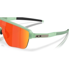 Oakley Sonnenbrille Corridor SQ (Glasfarbe: Prizm ruby) jadegrün transparent matt - 1 Brille